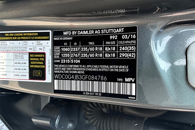used 2016 Mercedes-Benz GLC car, priced at $16,966