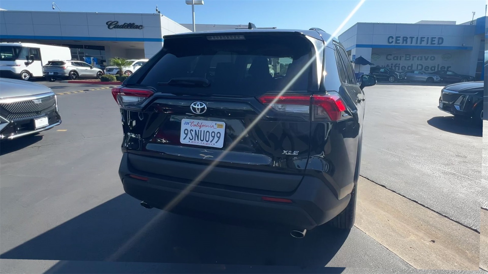 used 2022 Toyota RAV4 car, priced at $26,595