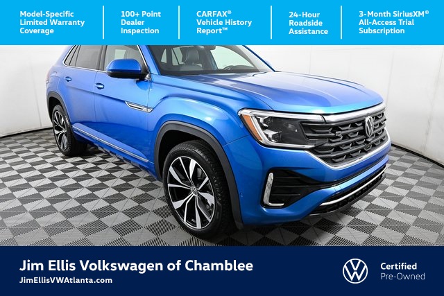used 2024 Volkswagen Atlas Cross Sport car, priced at $37,900