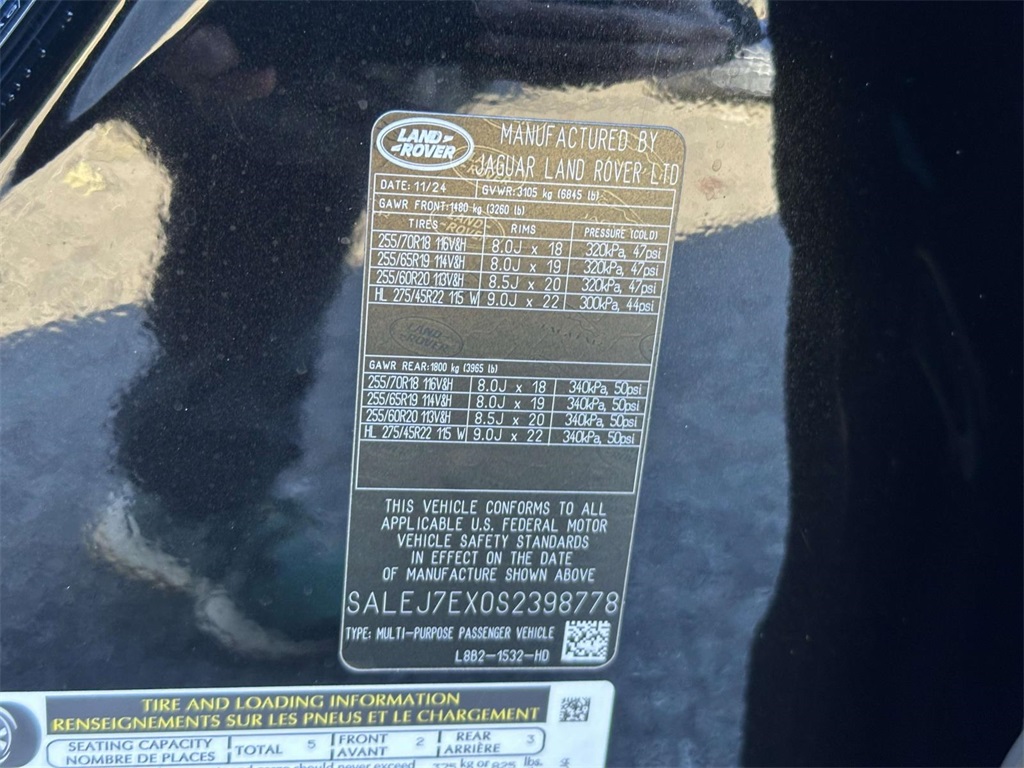 used 2025 Land Rover Defender 110 car, priced at $65,750