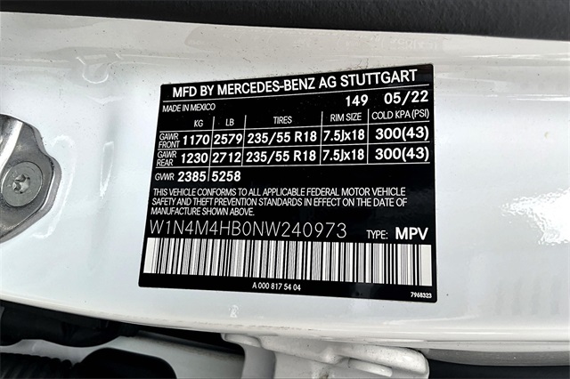 used 2022 Mercedes-Benz GLB car, priced at $31,573