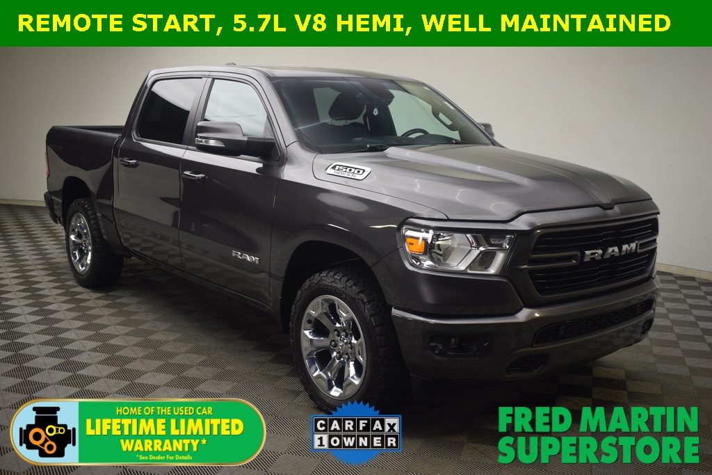 used 2020 Ram 1500 car, priced at $21,600