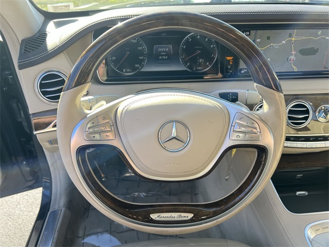 used 2015 Mercedes-Benz S-Class car, priced at $24,940