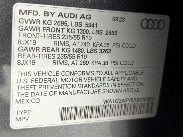 used 2024 Audi Q5 e car, priced at $38,981