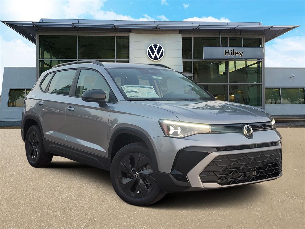 new 2025 Volkswagen Taos car, priced at $25,643