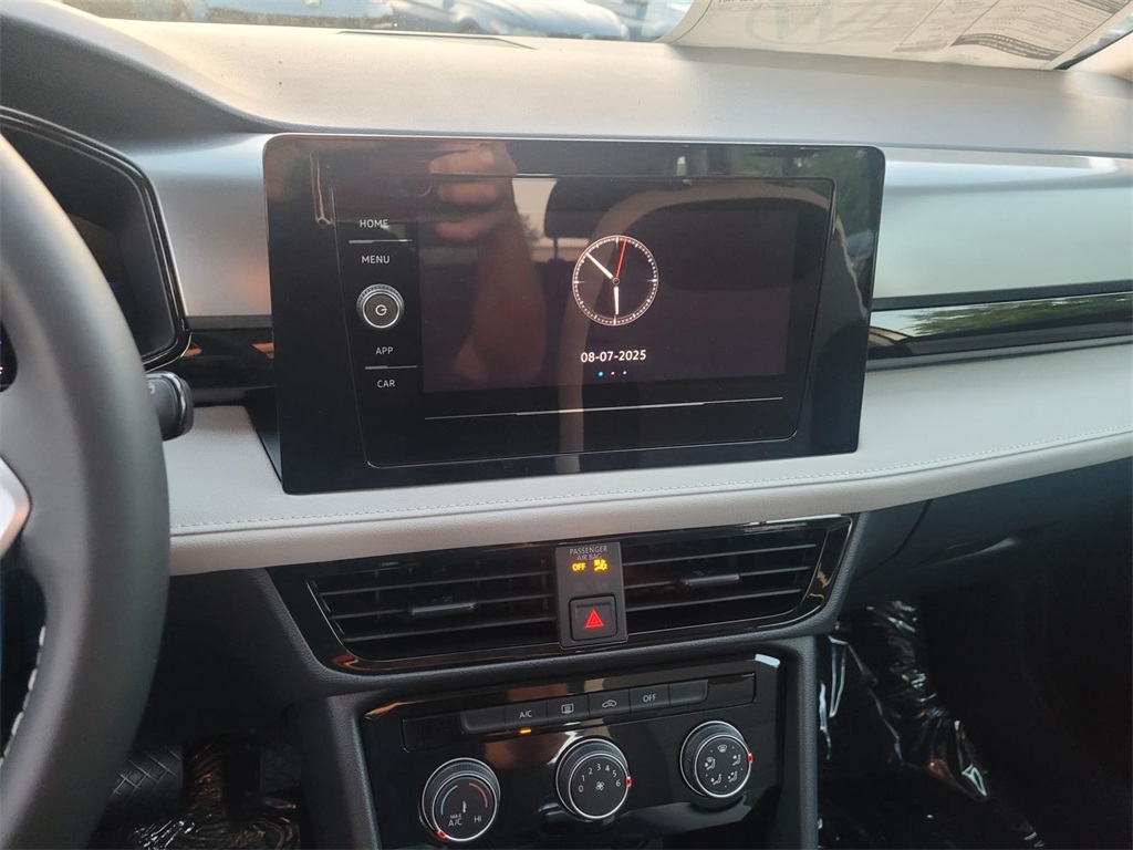 new 2025 Volkswagen Taos car, priced at $25,643