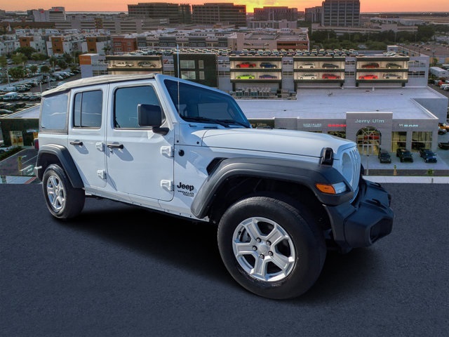 used 2021 Jeep Wrangler car, priced at $27,318