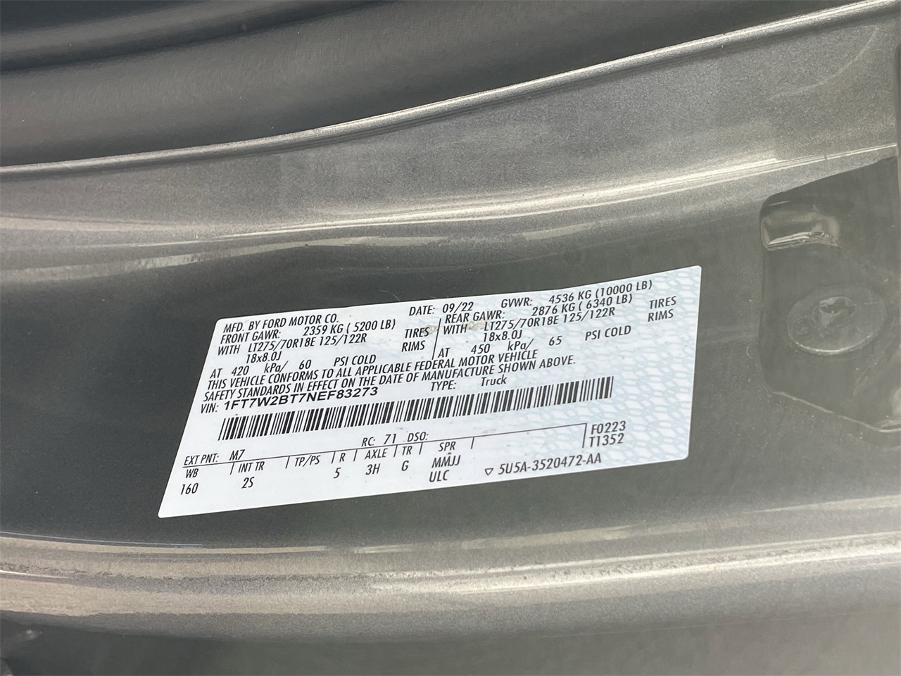 used 2022 Ford F-250SD car, priced at $44,437