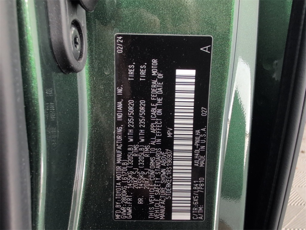 used 2024 Toyota Sienna car, priced at $50,698