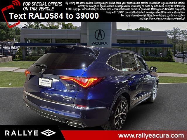 used 2023 Acura MDX car, priced at $41,676