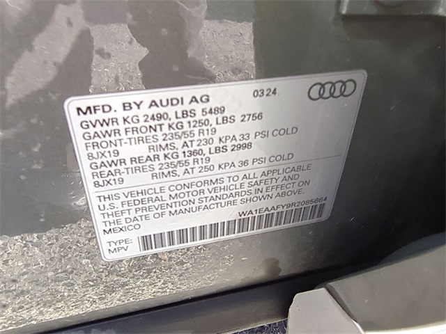 used 2024 Audi Q5 car, priced at $31,911
