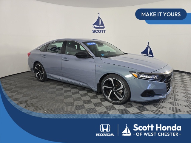 used 2022 Honda Accord Hybrid car, priced at $23,995