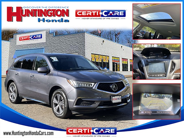 used 2018 Acura MDX car, priced at $19,603