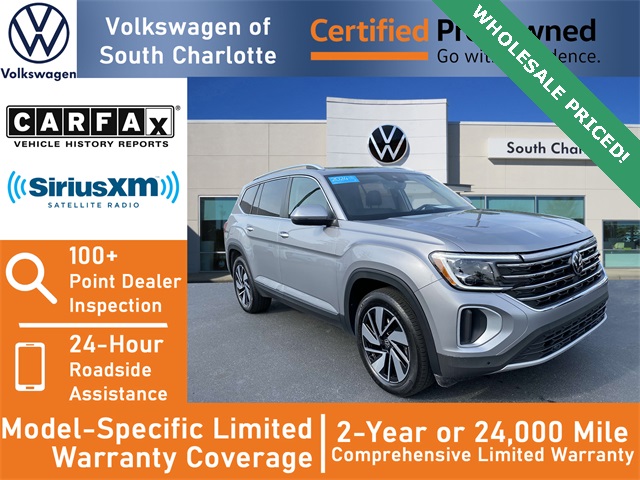 used 2024 Volkswagen Atlas car, priced at $38,400