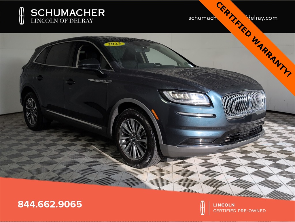 used 2023 Lincoln Nautilus car, priced at $34,588