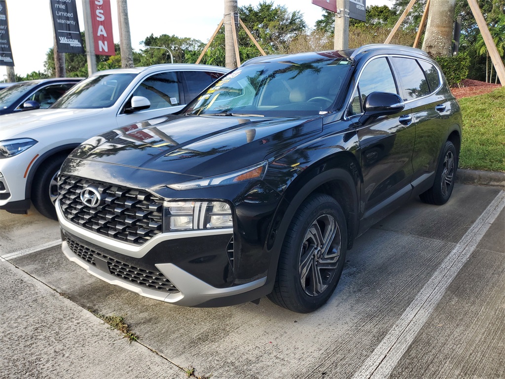 used 2023 Hyundai Santa Fe car, priced at $19,995