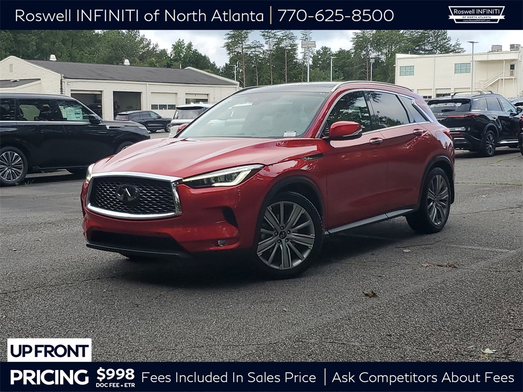 used 2021 INFINITI QX50 car, priced at $23,499