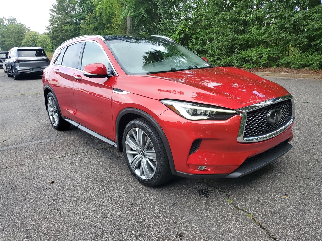 used 2021 INFINITI QX50 car, priced at $23,499