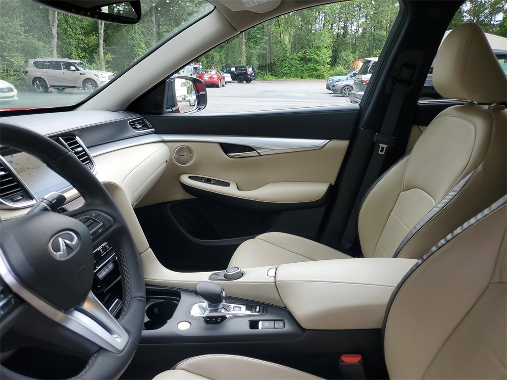 used 2021 INFINITI QX50 car, priced at $23,499