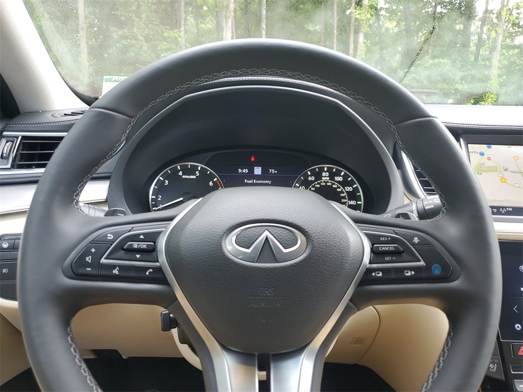 used 2021 INFINITI QX50 car, priced at $23,499