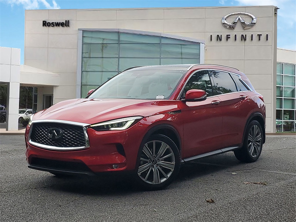 used 2021 INFINITI QX50 car, priced at $23,499