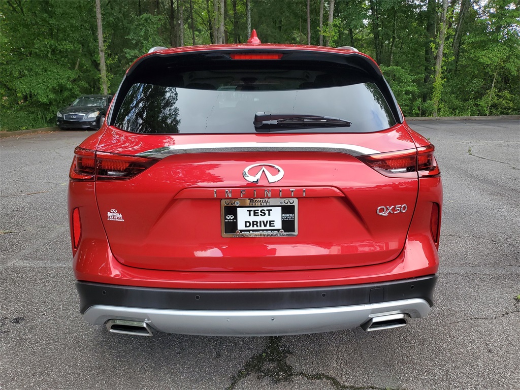 used 2021 INFINITI QX50 car, priced at $23,499