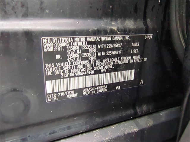 used 2024 Toyota RAV4 car, priced at $26,811