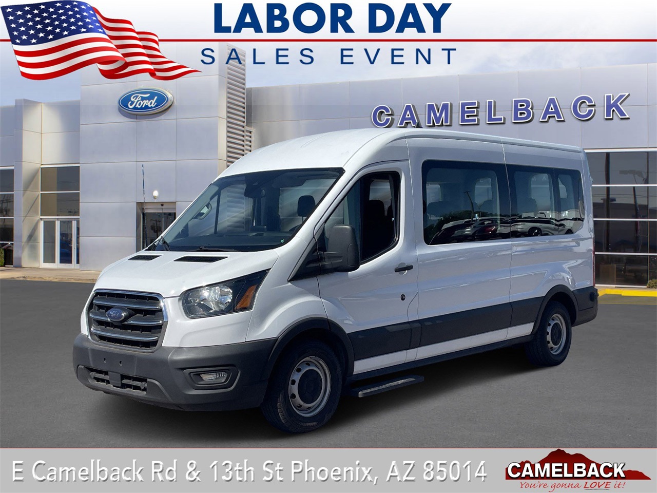 used 2020 Ford Transit-350 car, priced at $35,000