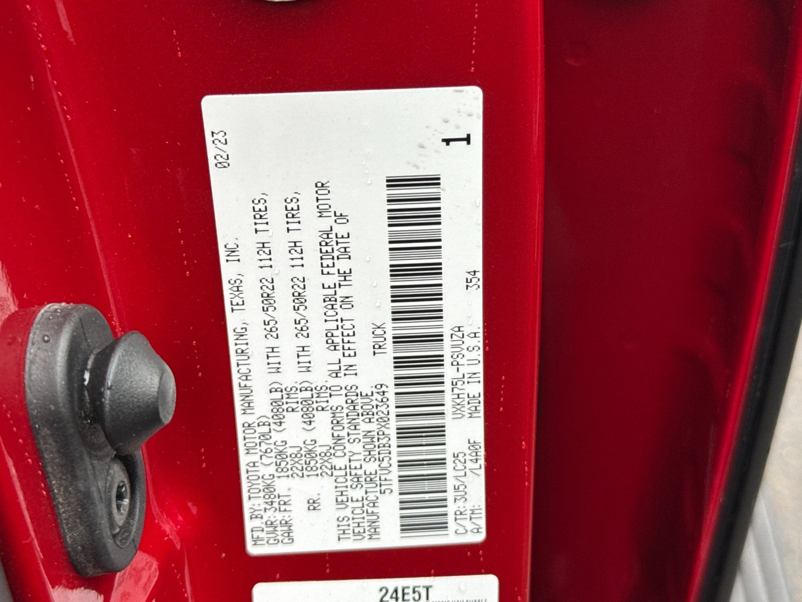 used 2023 Toyota Tundra Hybrid car, priced at $59,498