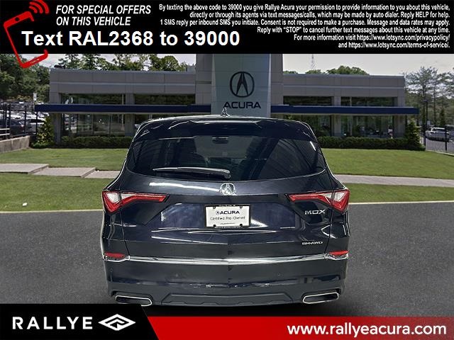 used 2024 Acura MDX car, priced at $46,235