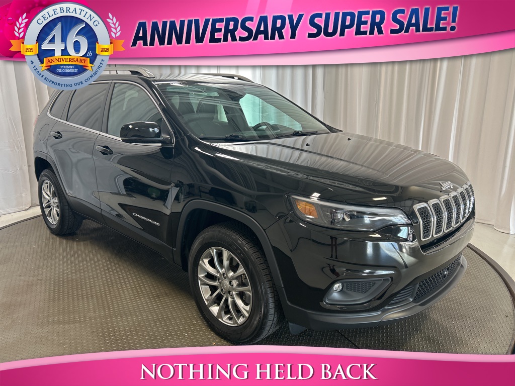used 2020 Jeep Cherokee car, priced at $18,886