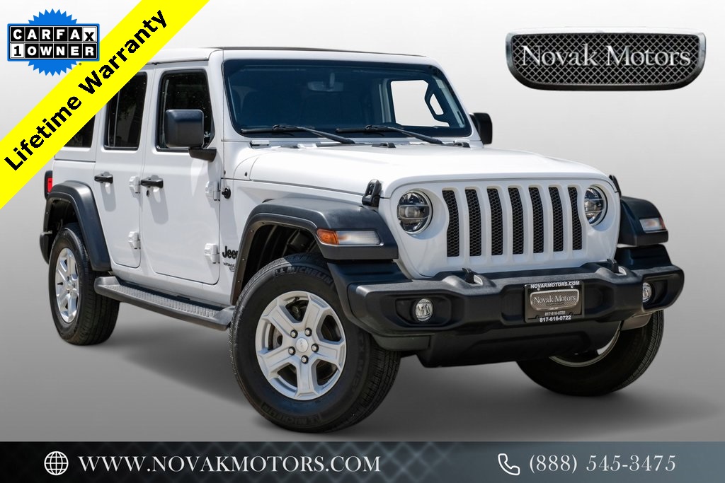 used 2021 Jeep Wrangler car, priced at $34,607