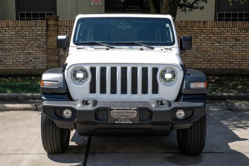 used 2021 Jeep Wrangler car, priced at $34,607