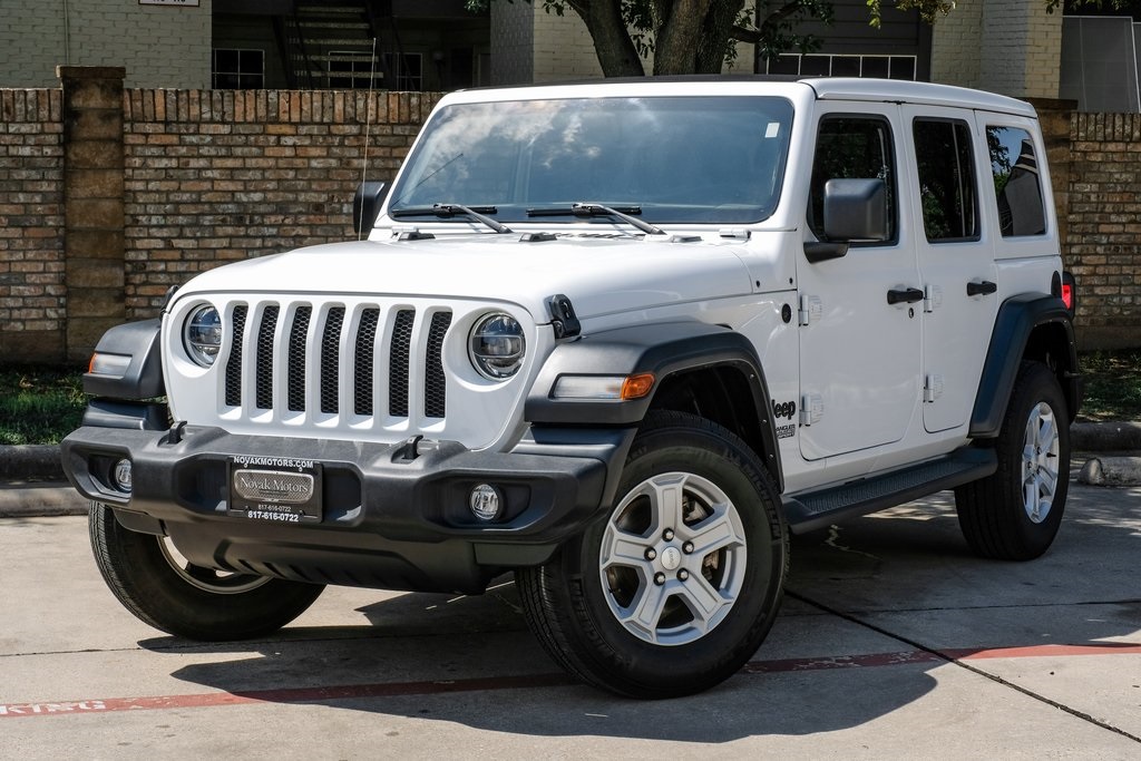 used 2021 Jeep Wrangler car, priced at $34,607