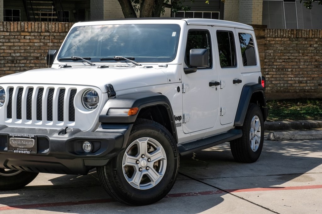 used 2021 Jeep Wrangler car, priced at $34,607