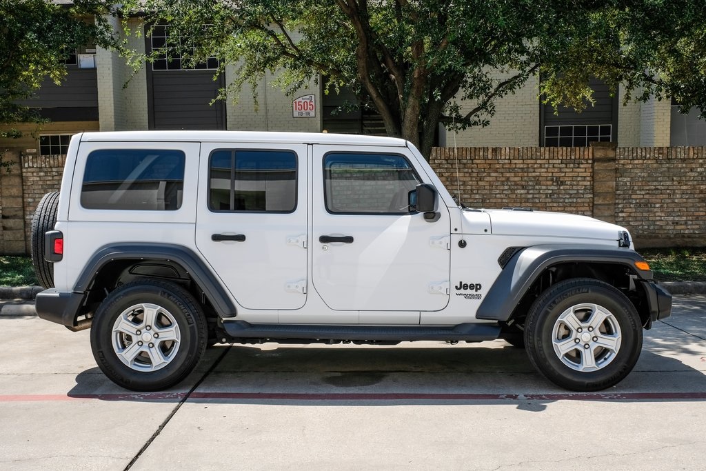 used 2021 Jeep Wrangler car, priced at $34,607