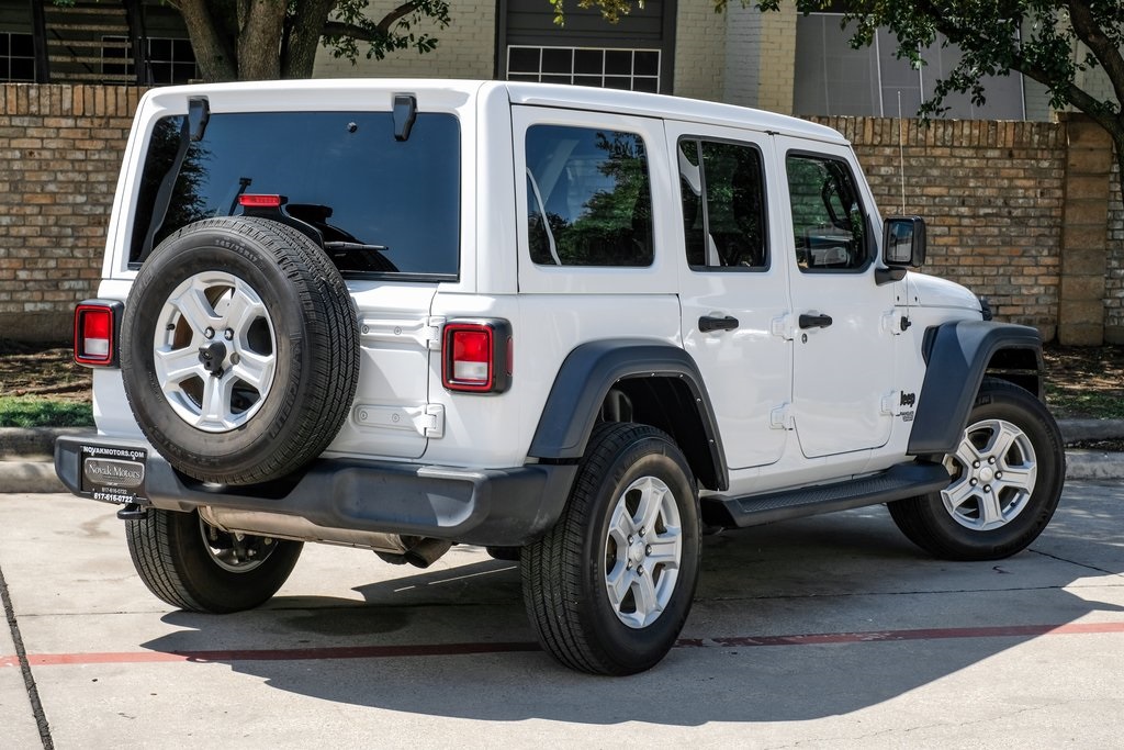 used 2021 Jeep Wrangler car, priced at $34,607
