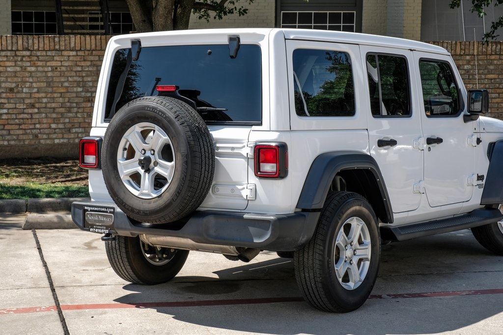 used 2021 Jeep Wrangler car, priced at $34,607