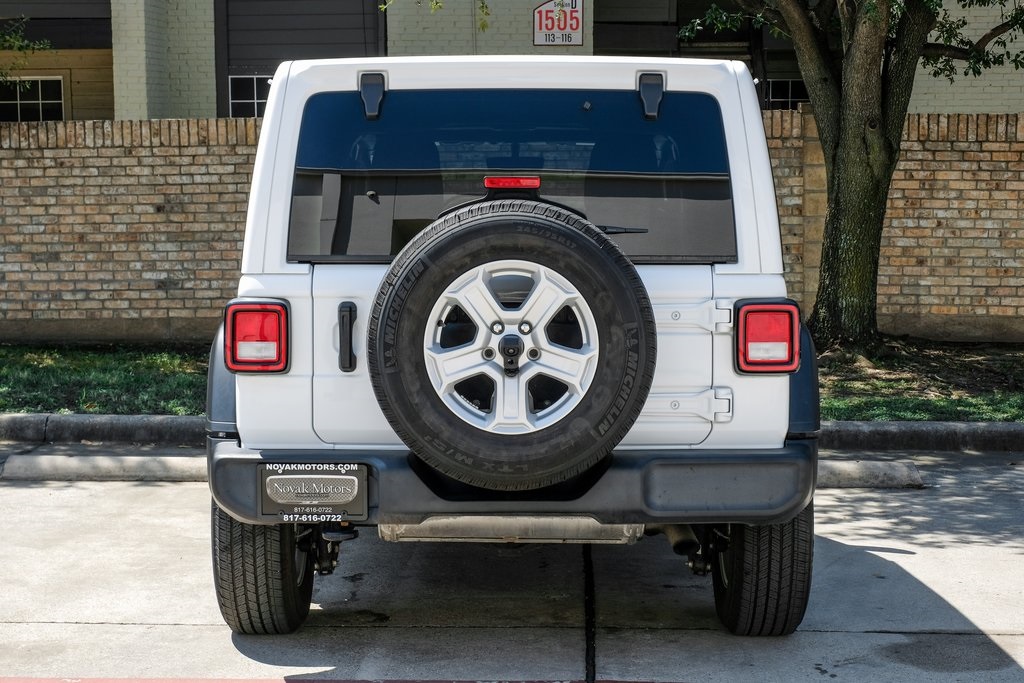 used 2021 Jeep Wrangler car, priced at $34,607