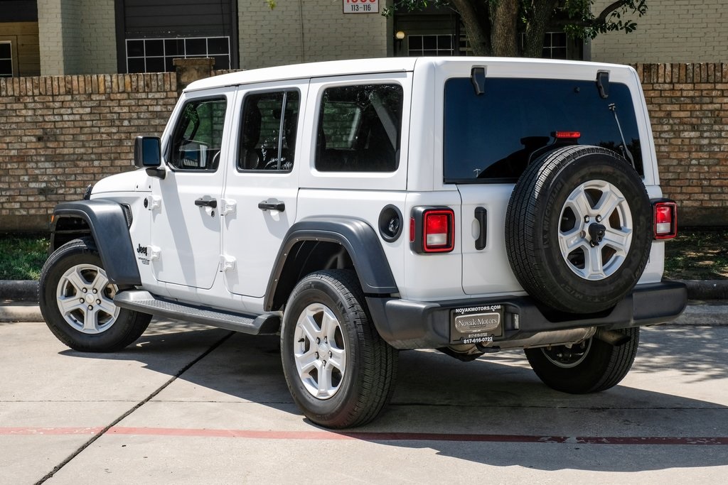 used 2021 Jeep Wrangler car, priced at $34,607