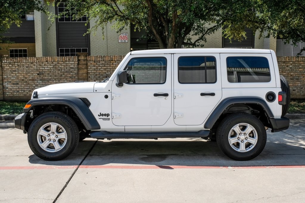 used 2021 Jeep Wrangler car, priced at $34,607