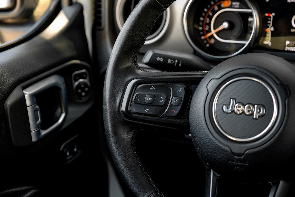 used 2021 Jeep Wrangler car, priced at $34,607