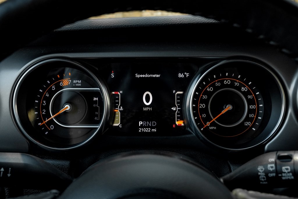 used 2021 Jeep Wrangler car, priced at $34,607