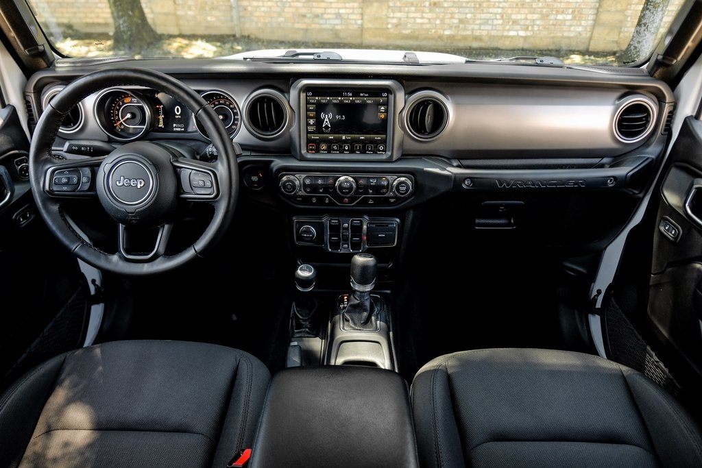 used 2021 Jeep Wrangler car, priced at $34,607