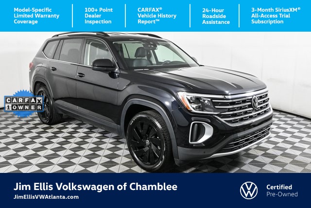 used 2024 Volkswagen Atlas car, priced at $34,900