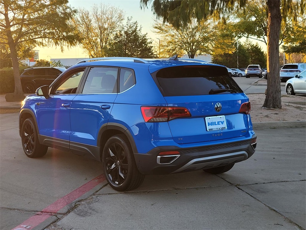 used 2022 Volkswagen Taos car, priced at $20,623