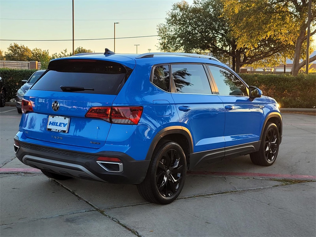 used 2022 Volkswagen Taos car, priced at $20,623