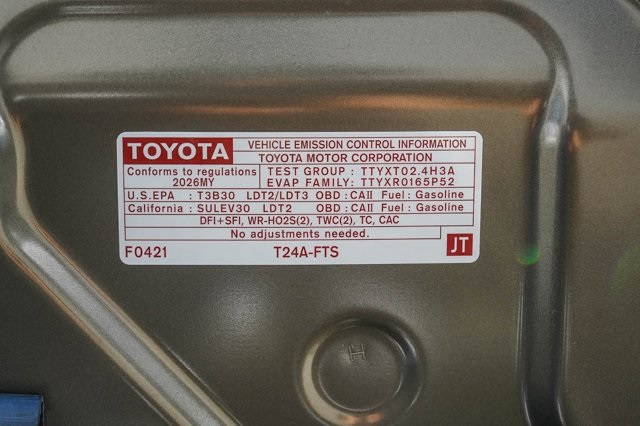 new 2026 Toyota Tacoma car, priced at $55,428