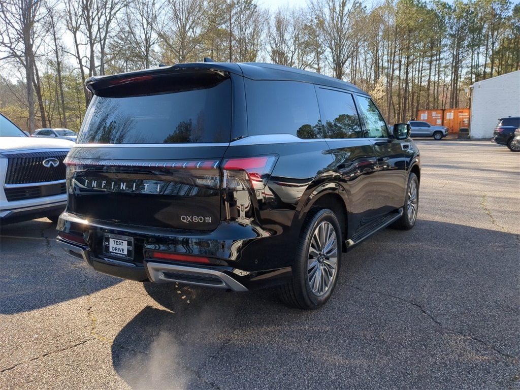 new 2025 INFINITI QX80 car, priced at $87,500