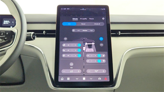 new 2025 Volvo EX90 car, priced at $95,585